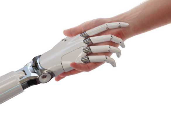 Human And Robot Hands | Itmunch