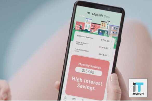 Manulife Bank App Being Displayed On The Phone | Itmunch