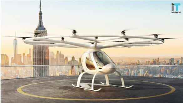 Volocopter Flying Taxi Service Raises $55M | Itmunch