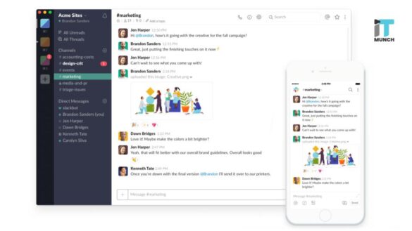 Slack Designs Workplace Communication | Itmunch
