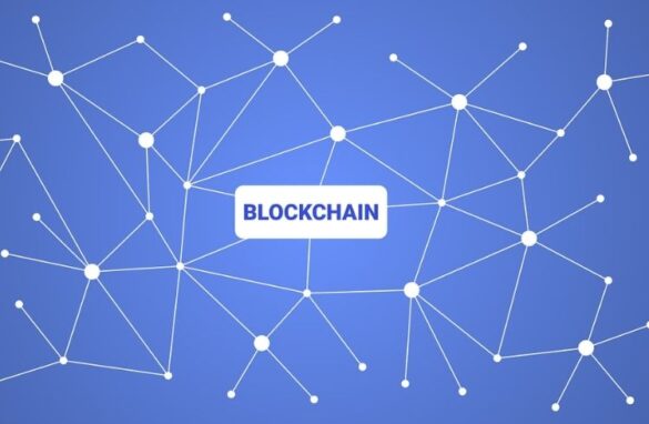 Blockchain Art Concept