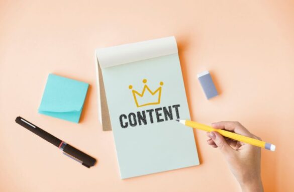 Content Is King Concept