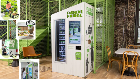 Farmer’s Fridge Vending Machine