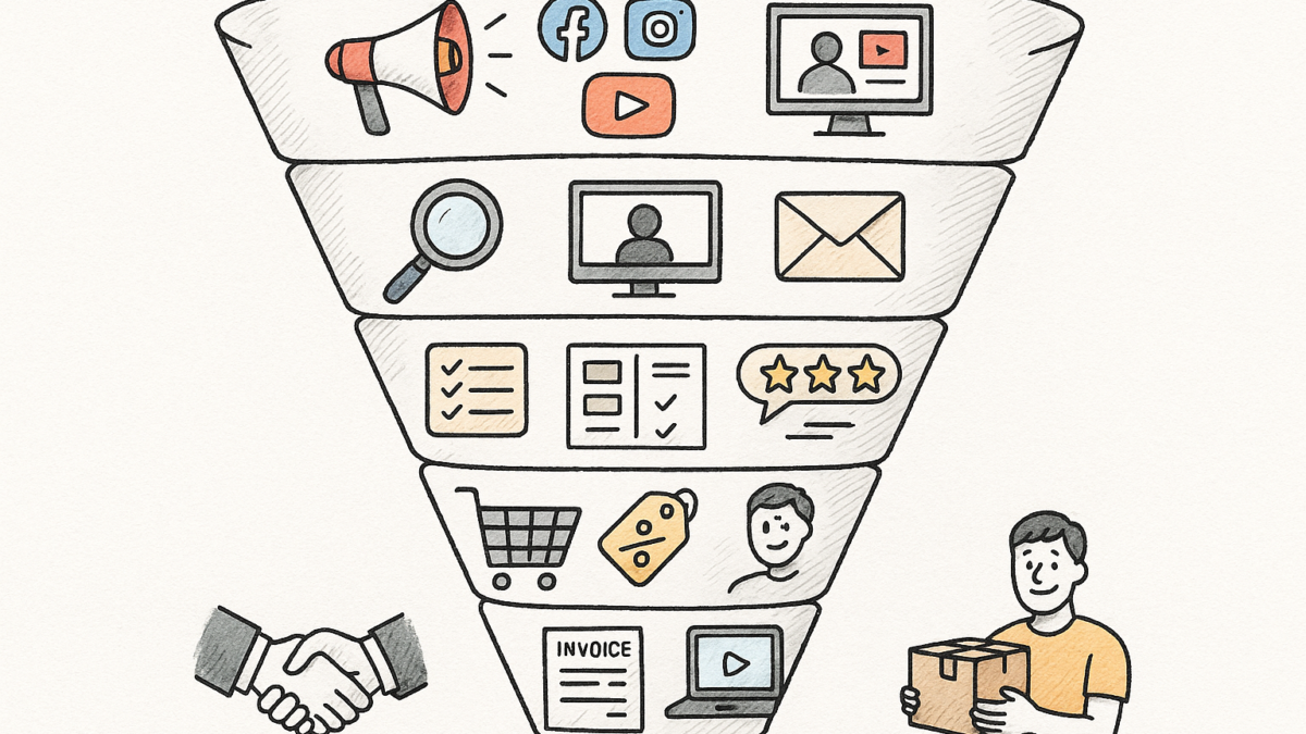 What Is a Sales Funnel? Stages, Strategies & Examples