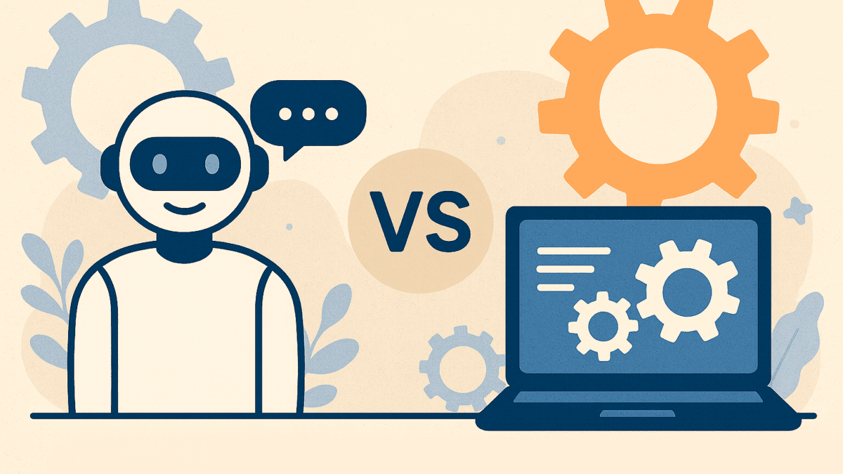 AI Agents vs. Traditional Software: Redefining Business Automation