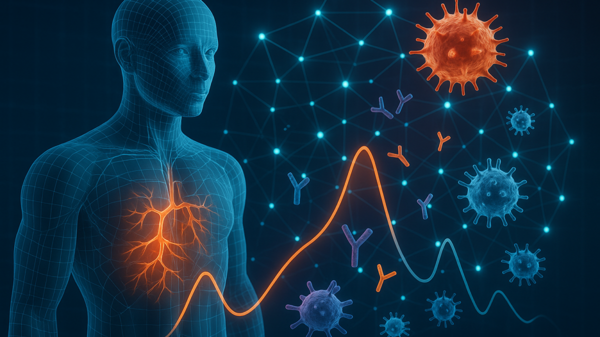 Digital Twin of the Immune System: Predicting Autoimmune Flare-ups