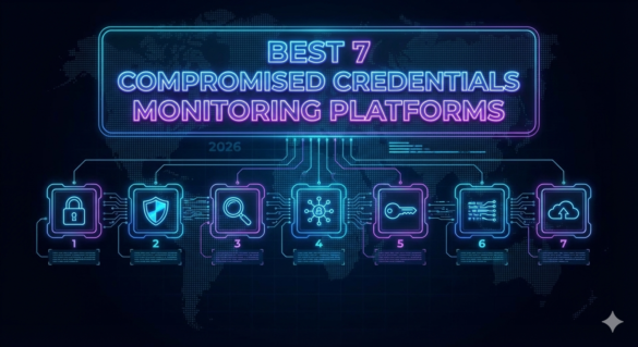 Best 7 Compromised Credentials Monitoring Platforms This Is The Topic For My Blog Generate An Image For This Relevant To The Topic
