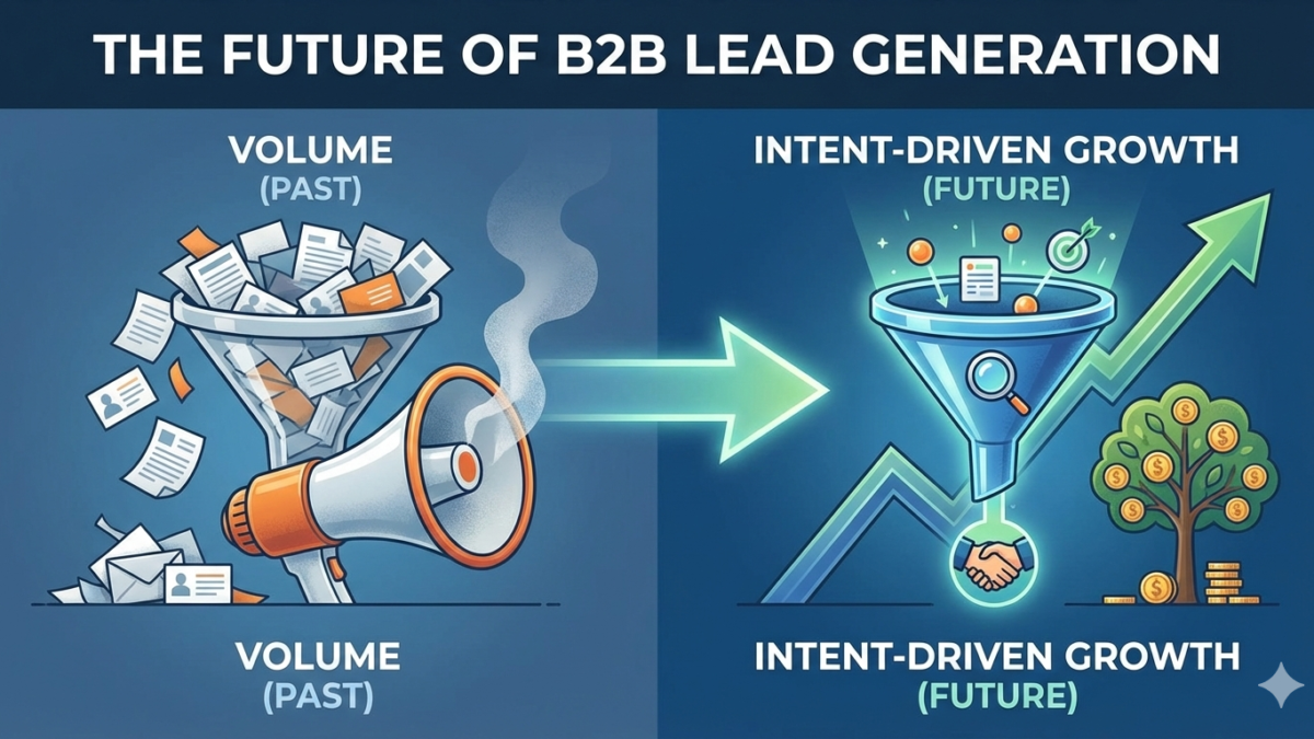 The Future of B2B Lead Generation: From Volume to Intent-Driven Growth