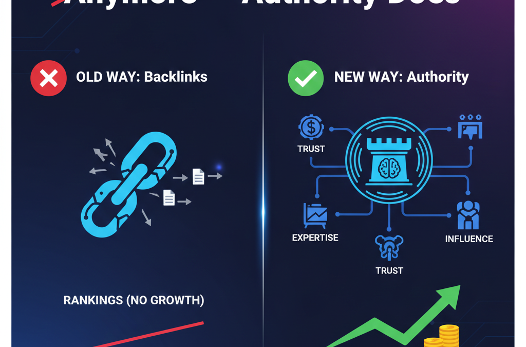 Backlinks Don’t Build Rankings Anymore — Authority Does