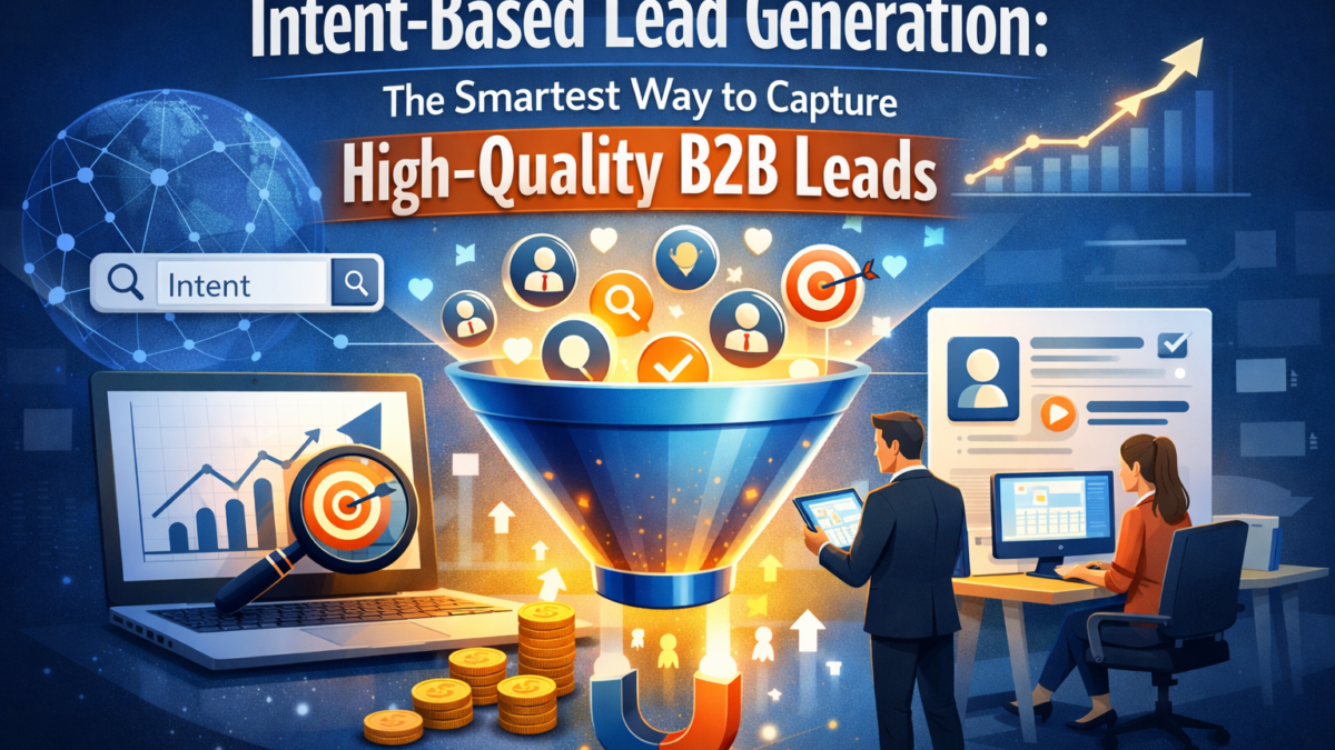 Intent-Based Lead Generation: The Smartest Way to Capture High-Quality B2B Leads