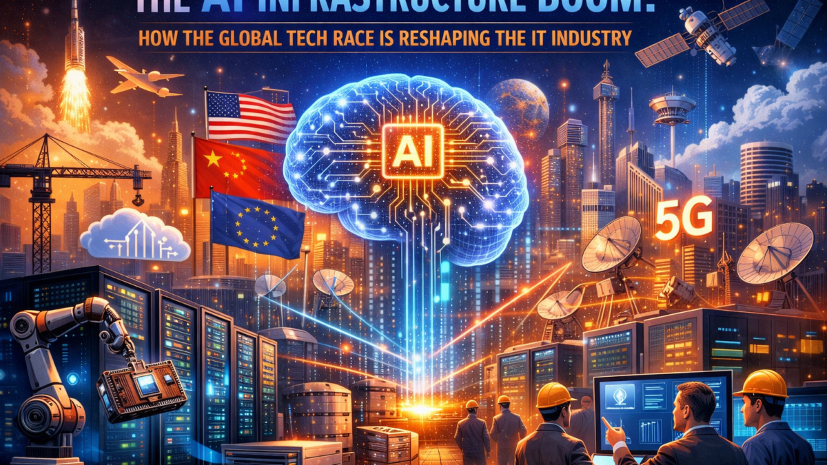 The AI Infrastructure Boom: How the Global Tech Race is Reshaping the IT Industry