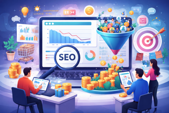 Visual Showing Evolution Of Seo From Keyword Rankings To Intent-Driven And Revenue-Focused Strategies In 2026
