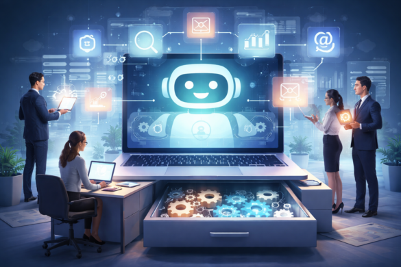 Illustration Showing Advanced Hidden Features Of Gpt Like Automation, Workflows, And Data Analysis In 2026