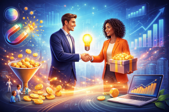 The &Quot;Value-First&Quot; Pivot: Why 2026 Is The Year B2B Lead Gen Stopped Asking And Started Giving 5 A 2026 Marketing Dashboard Showing A &Quot;Trust Equity&Quot; Score Rising As Users Engage With Un-Gated Tools, Partner Integrations, And Community Discussions