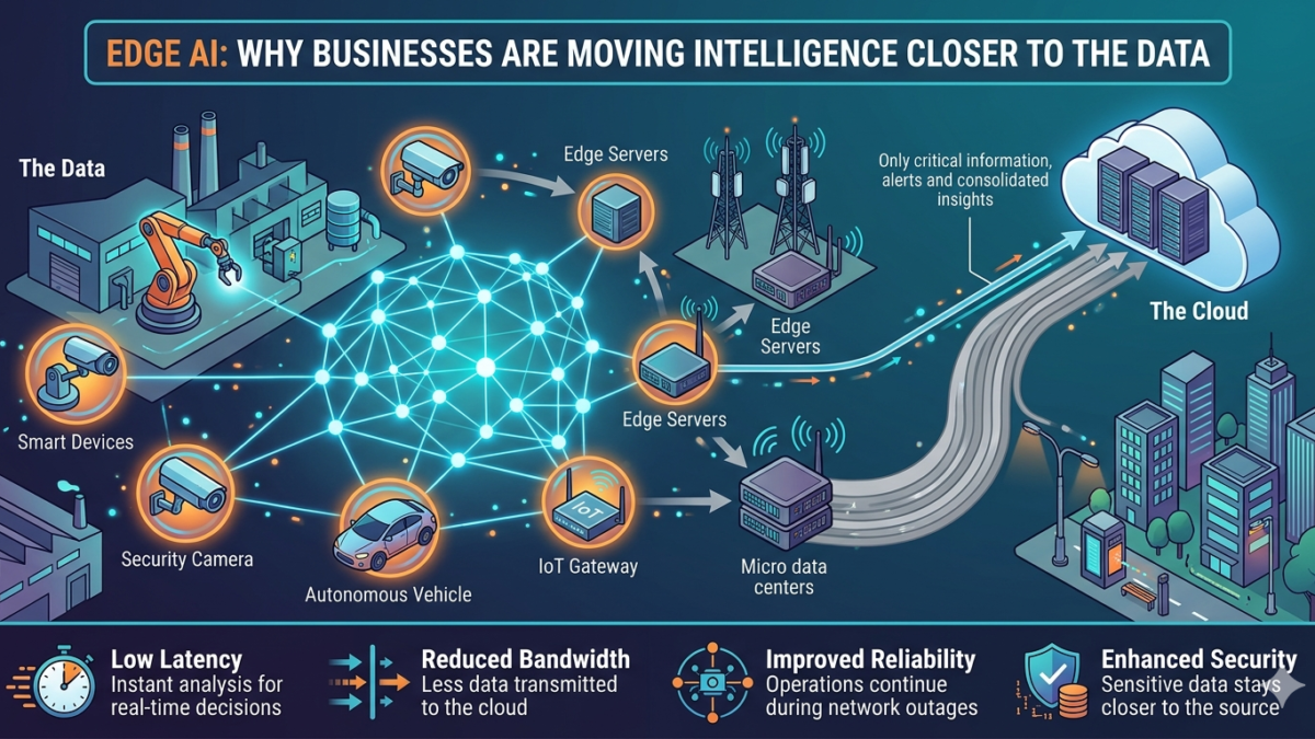 Edge AI: Why Businesses Are Moving Intelligence Closer to the Data