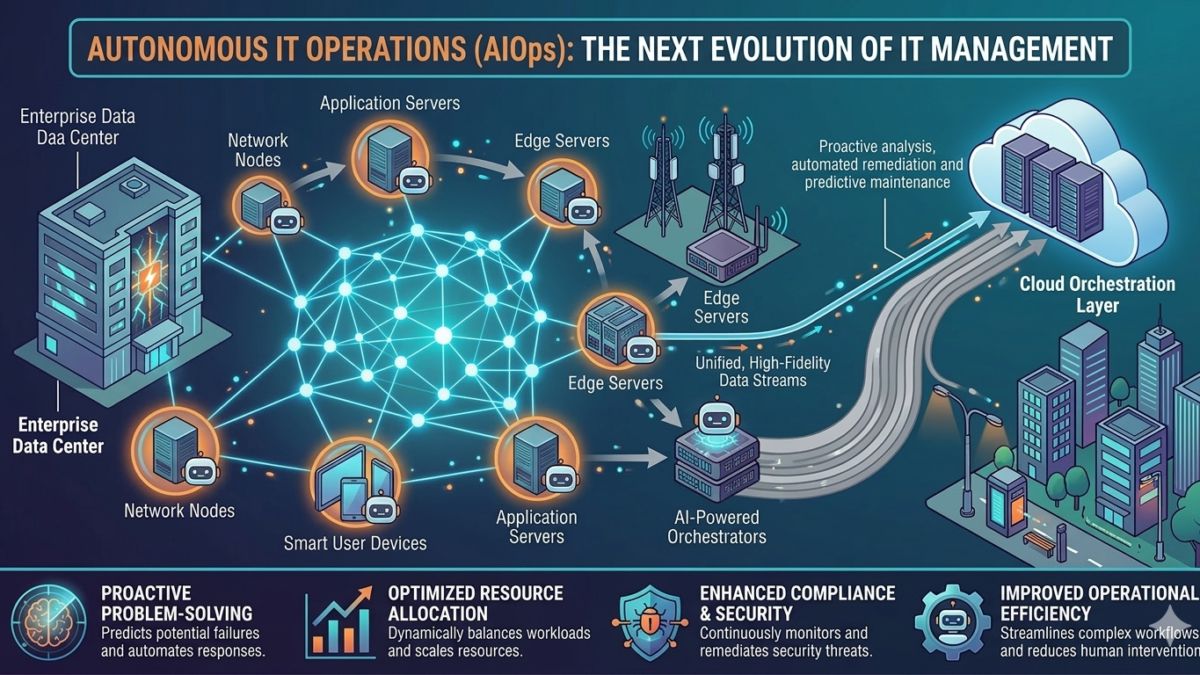 Autonomous IT Operations (AIOps): The Next Evolution of IT Management