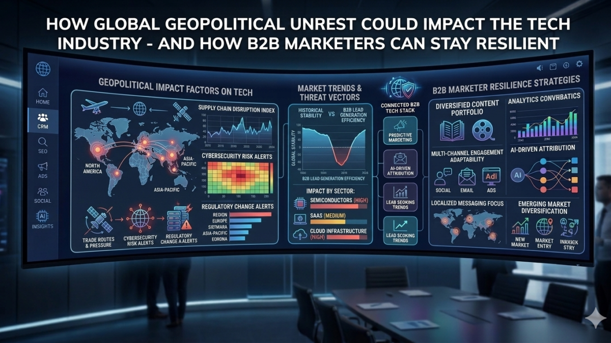 Global Conflicts, Slowing Markets — Can Tech Companies Still Capture B2B Buyers?