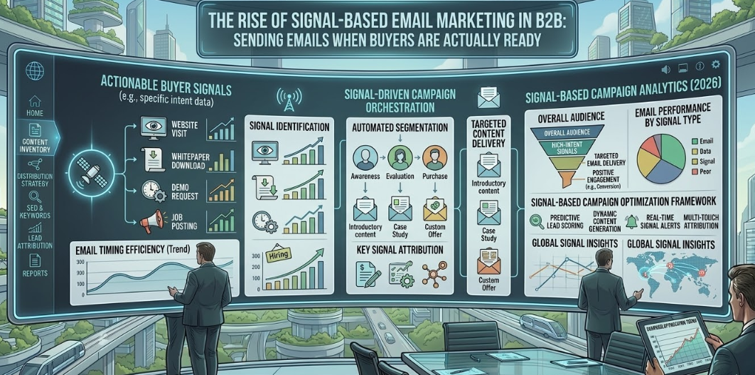 The Rise of “Signal-Based Email Marketing” in B2B: Sending Emails When Buyers Are Actually Ready
