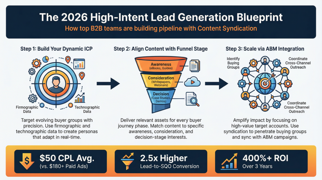 Content Syndication Vs. Paidads: Why 88% Of B2B Teams Are Ditching Ppc In 2026. 1 High Intent Blue Print