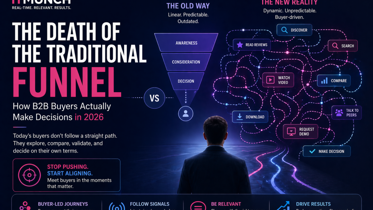 The Death of the Traditional Funnel: How B2B Buyers Actually Make Decisions in 2026