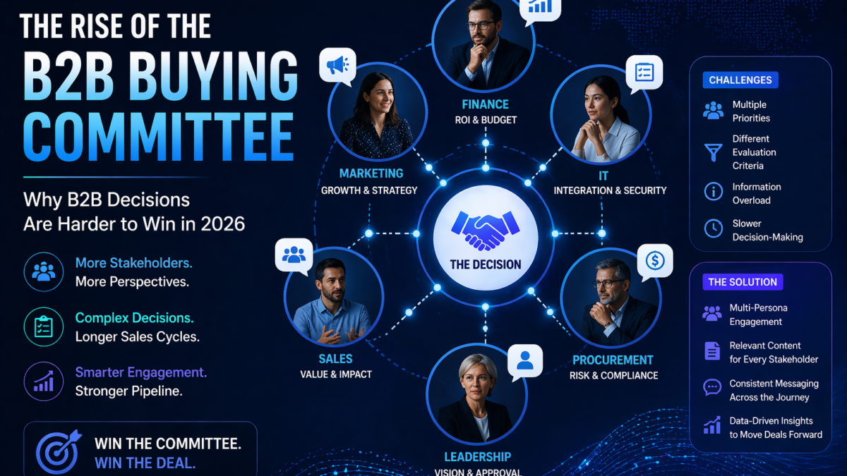 The Rise of the Digital Buying Committee: Why B2B Decisions Are Harder to Win in 2026