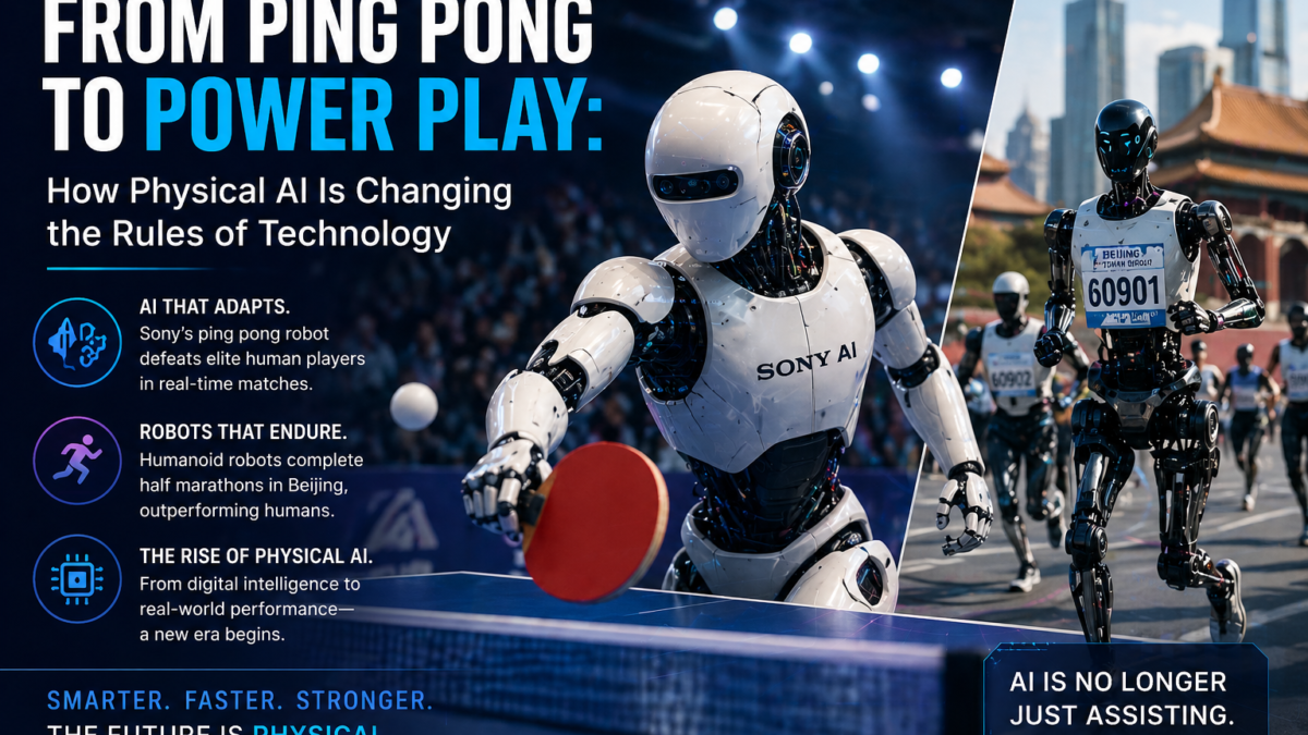 From Ping Pong to Power Play: How Physical AI Is Changing the Rules of Technology