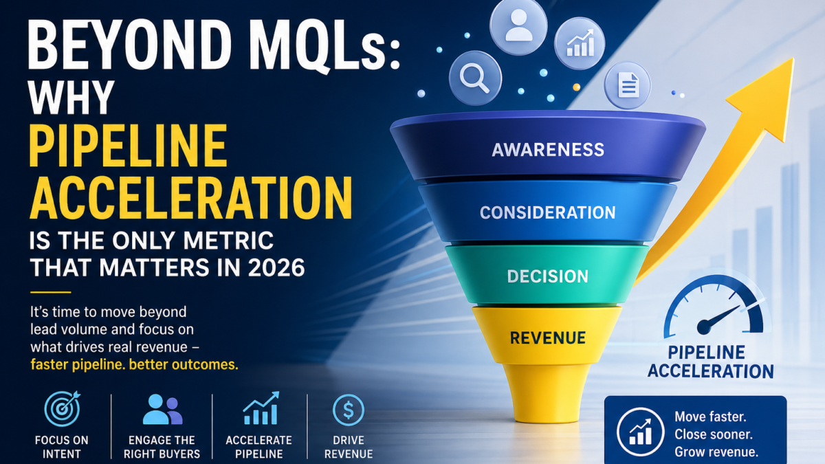 Beyond MQLs: Why Pipeline Acceleration is the Only Metric That Matters in 2026