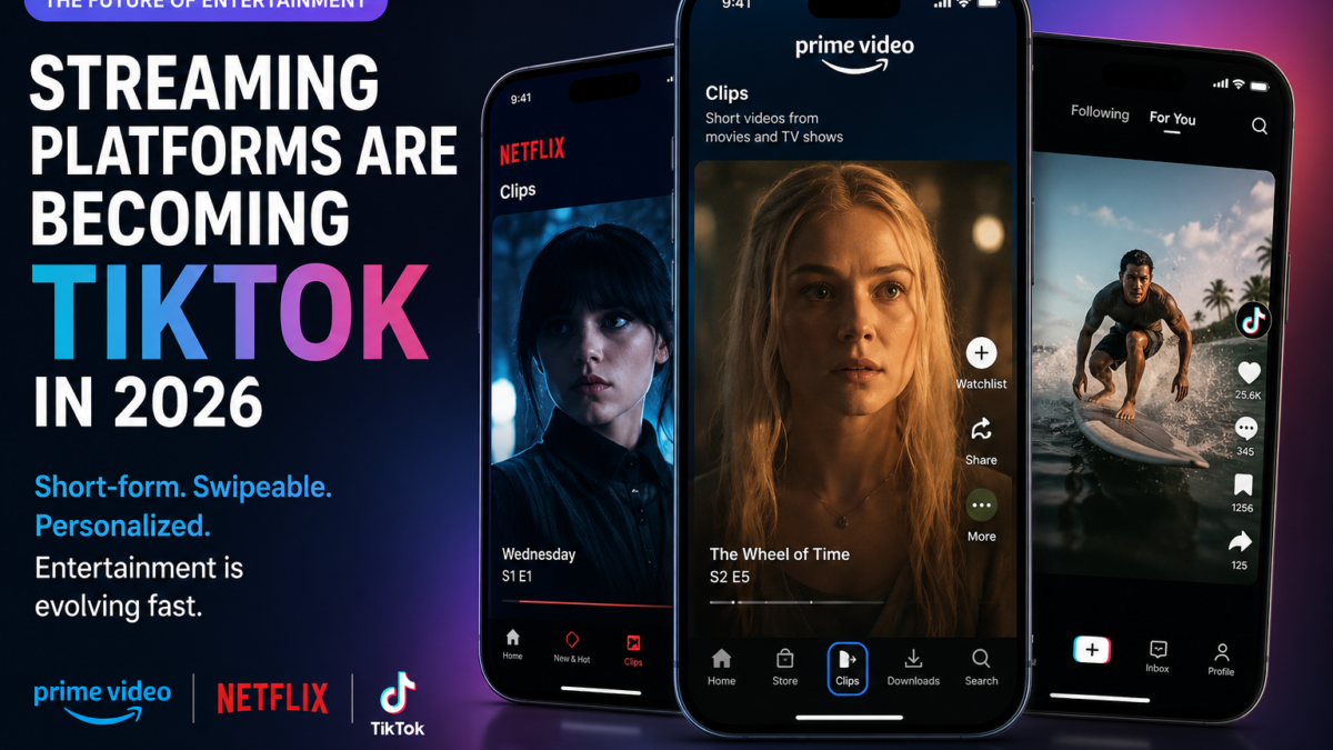 Why Every Streaming Platform Is Becoming TikTok in 2026
