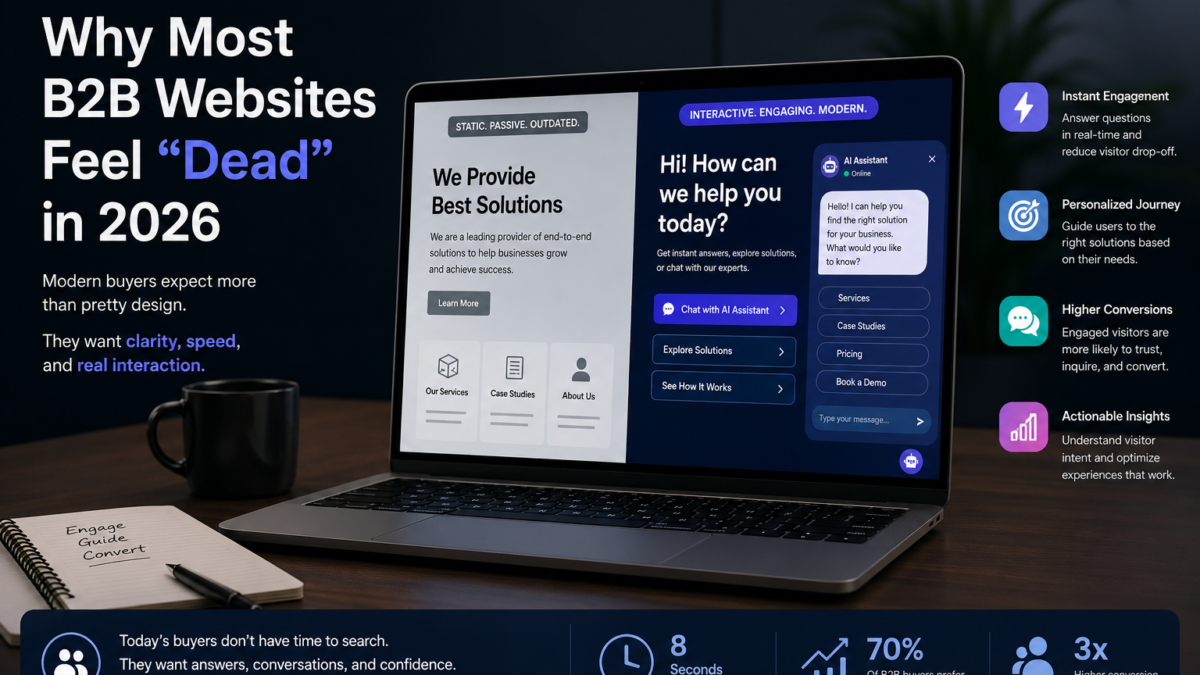 The Strange Reason Why Most B2B Websites Feel “Dead” in 2026