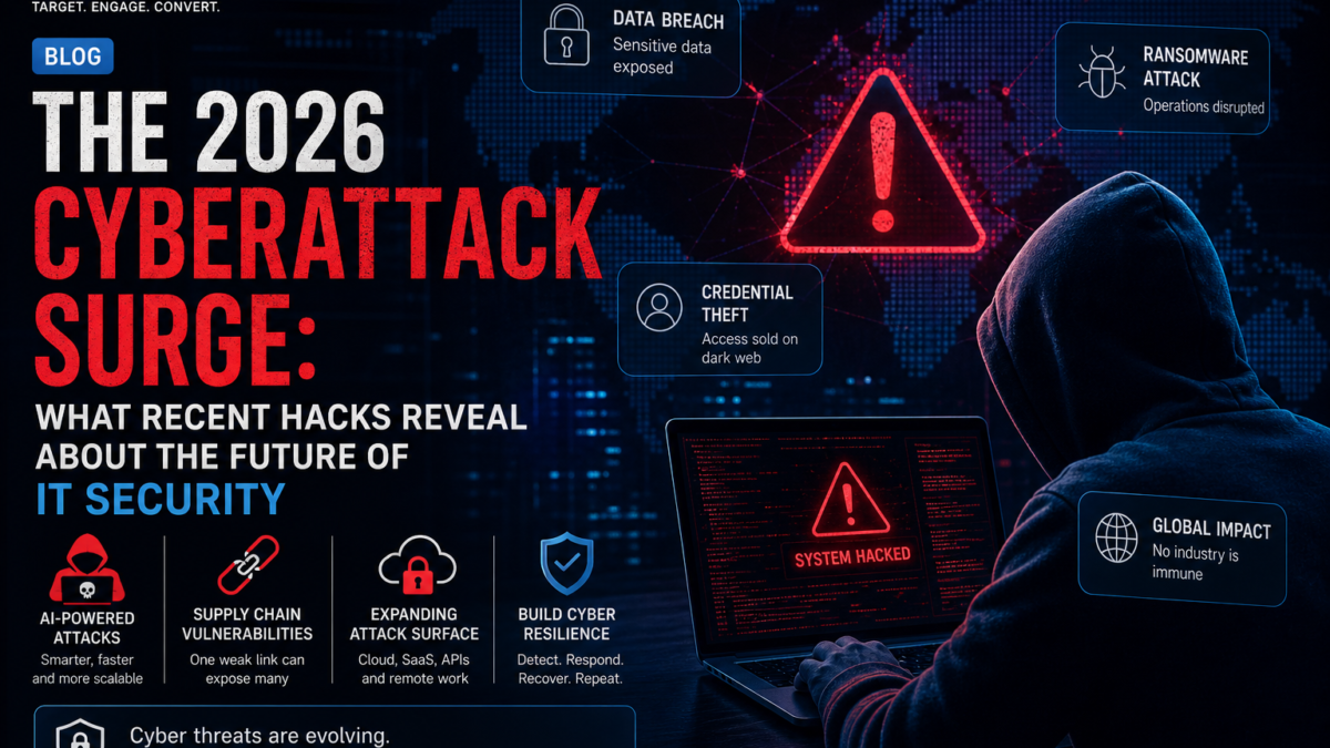 The 2026 Cyberattack Surge: What Recent Hacks Reveal About the Future of IT Security