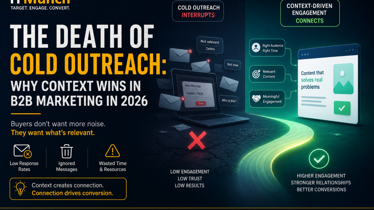 The Death of Cold Outreach: Why Context Wins in B2B Marketing in 2026