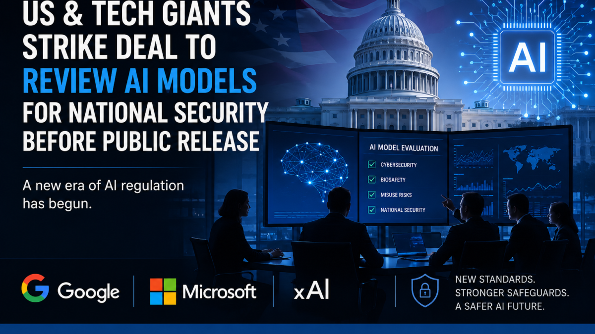 US and Tech Giants Strike AI Review Deal — Why This Changes Everything for B2B Marketing