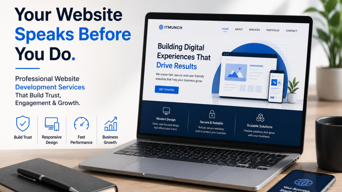 What Your Website Says Before You Say a Word: Why Website Development Services Matter More Than Ever