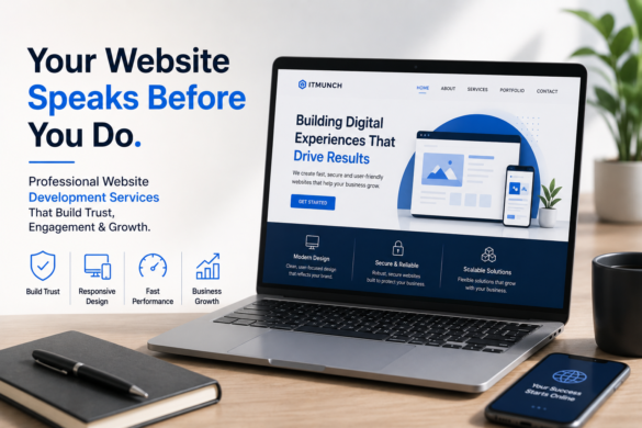 Professional Website Development Services Improve User Experience, Website Performance, And Business Growth.