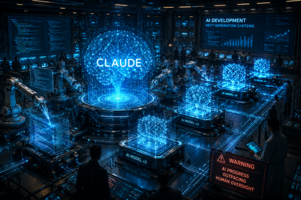 Anthropic Warns That Claude Ai Is Advancing Rapidly, Raising Concerns About Ai Safety, Cybersecurity Risks, And Future Ai Development.