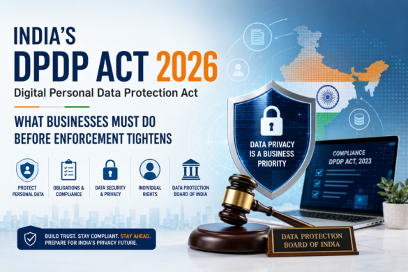 India Dpdp Act 2026 Compliance Framework With Data Privacy, Cybersecurity, And Regulatory Enforcement Concepts