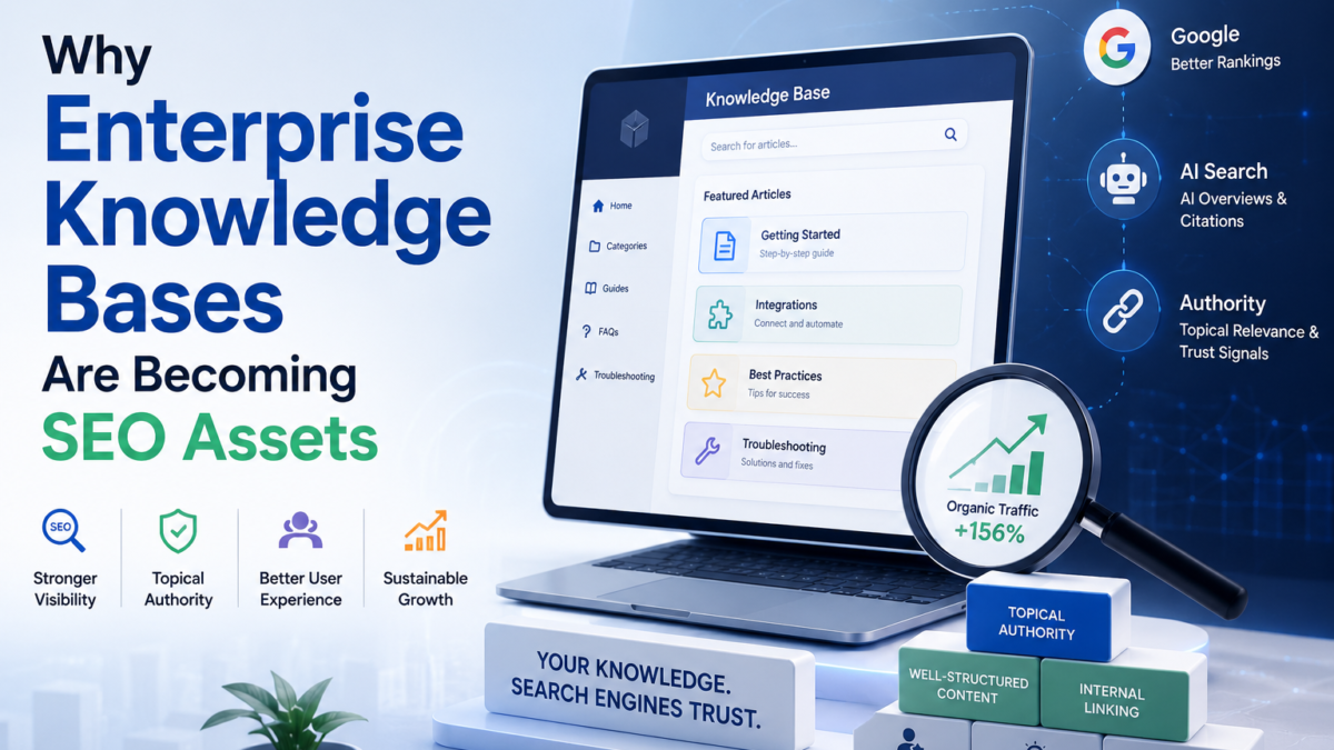 Why Enterprise Knowledge Bases Are Becoming SEO Assets
