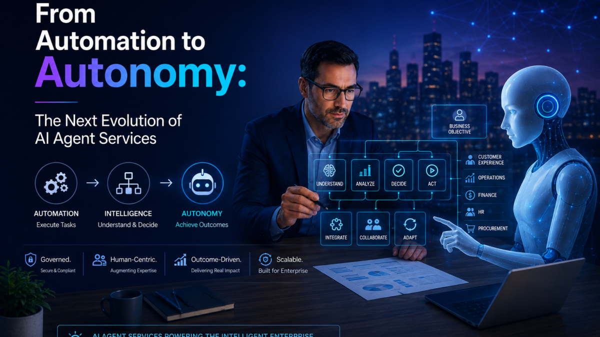 From Automation to Autonomy: The Next Evolution of AI Agent Services