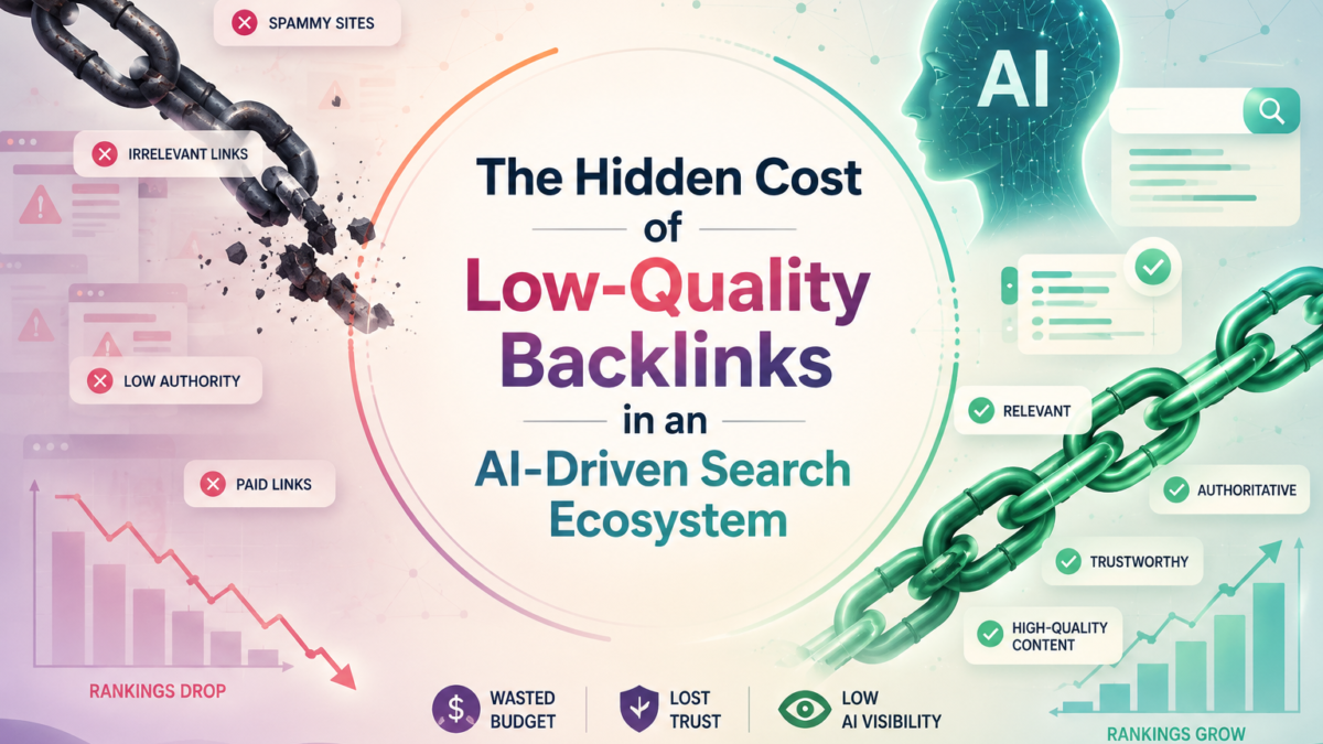 The Hidden Cost of Low-Quality Backlinks in an AI-Driven Search Ecosystem
