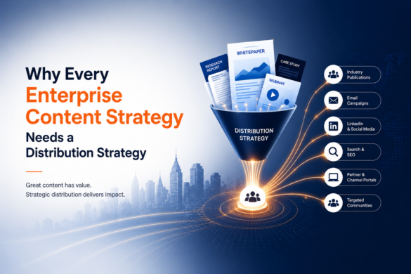 Enterprise Content Syndication And Multi-Channel Distribution Concept