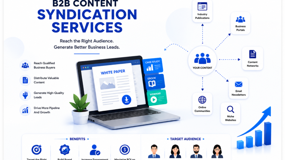 B2B Content Syndication Services: A Smarter Way to Reach High-Quality Business Buyers