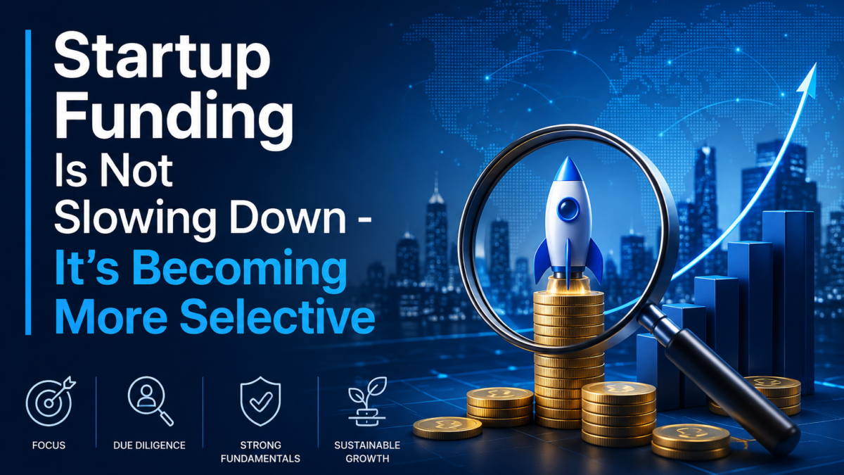 Startup Funding Is Not Slowing Down – It’s Becoming More Selective