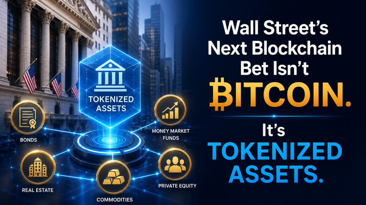 Wall Street’s Next Blockchain Bet Isn’t Bitcoin. It’s Tokenized Assets