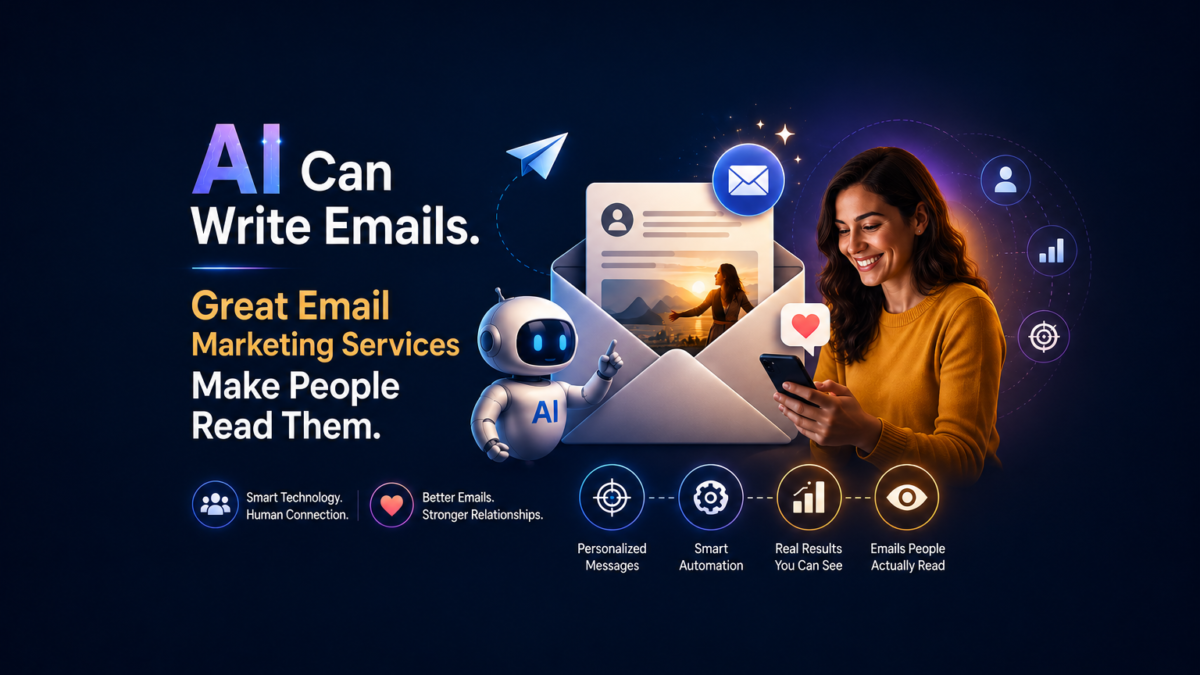 AI Can Write Emails. Great Email Marketing Services Make People Read Them.