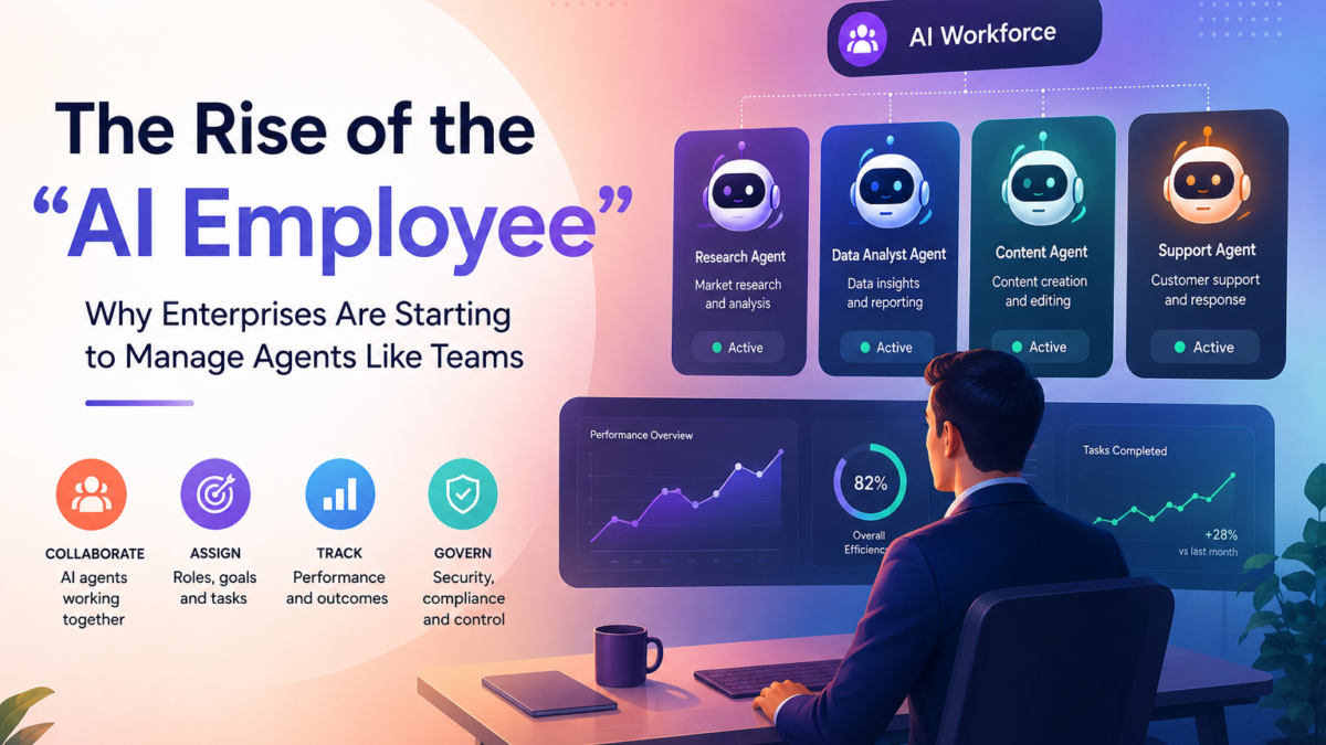 The Rise of the “AI Employee”: Why Enterprises Are Starting to Manage Agents Like Teams