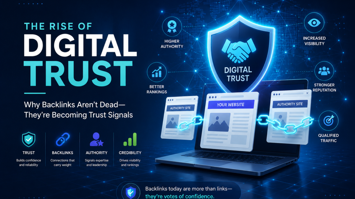 The Rise of Digital Trust: Why Backlinks Aren’t Dead-They’re Becoming Trust Signals