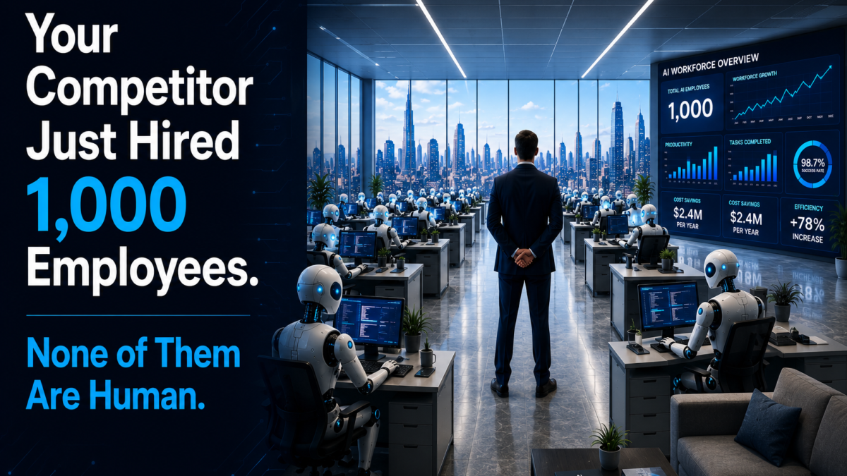 Your Competitor Just Hired 1,000 Employees. None of Them Are Human.