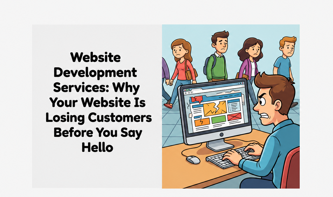 Website Development Services: Why Your Website Is Losing Customers Before You Say Hello