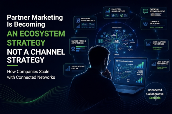 Partner Marketing Is Becoming An Ecosystem Strategy, Not A Channel Strategy 1 Holographic Displays, Illustrating The Shift To Interconnected Partner Marketing.
