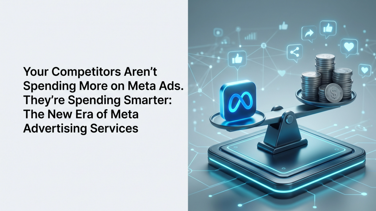 Your Competitors Aren’t Spending More on Meta Ads. They’re Spending Smarter: The New Era of Meta Advertising Services